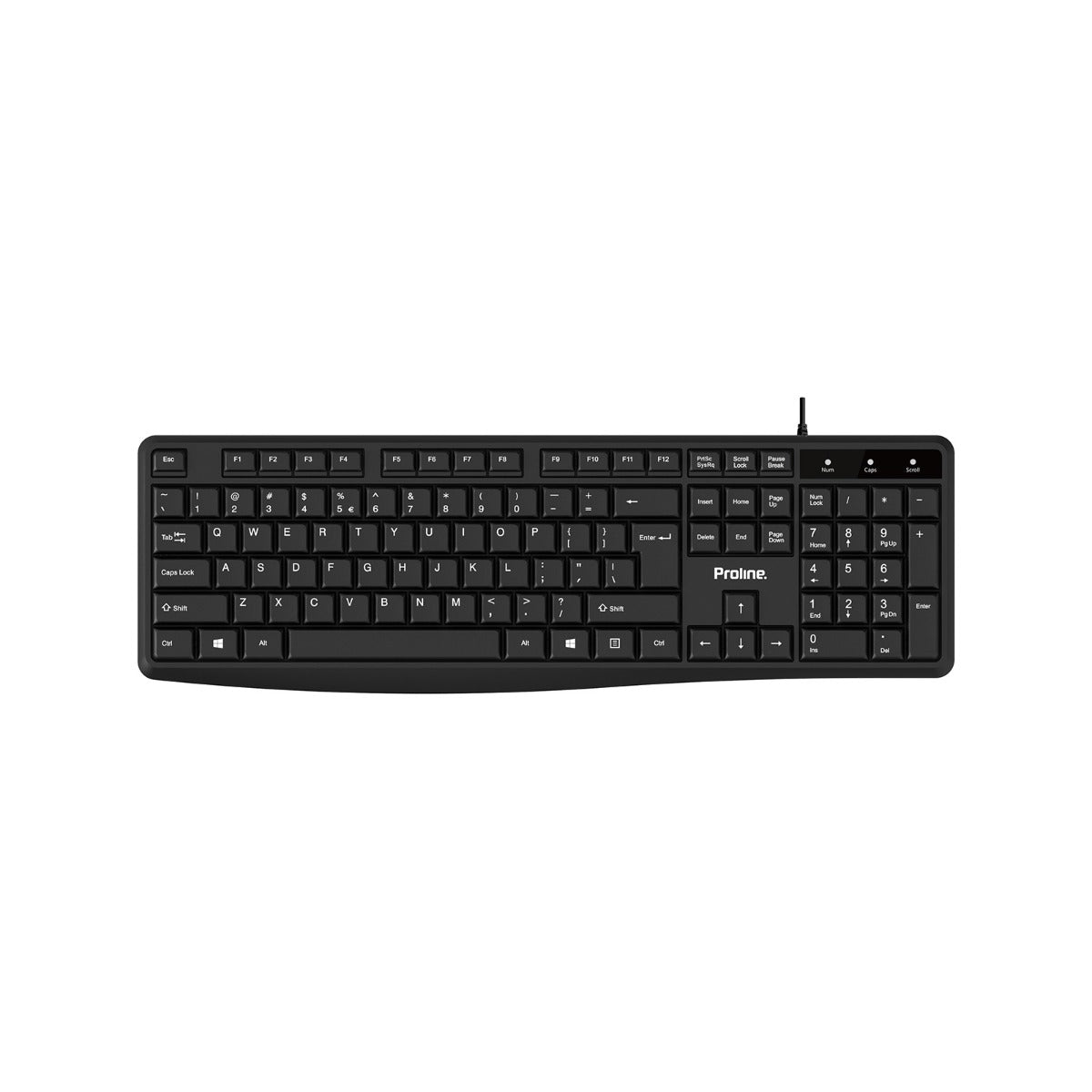  - Proline Black Computer USB Keyboard - NexGen Computing