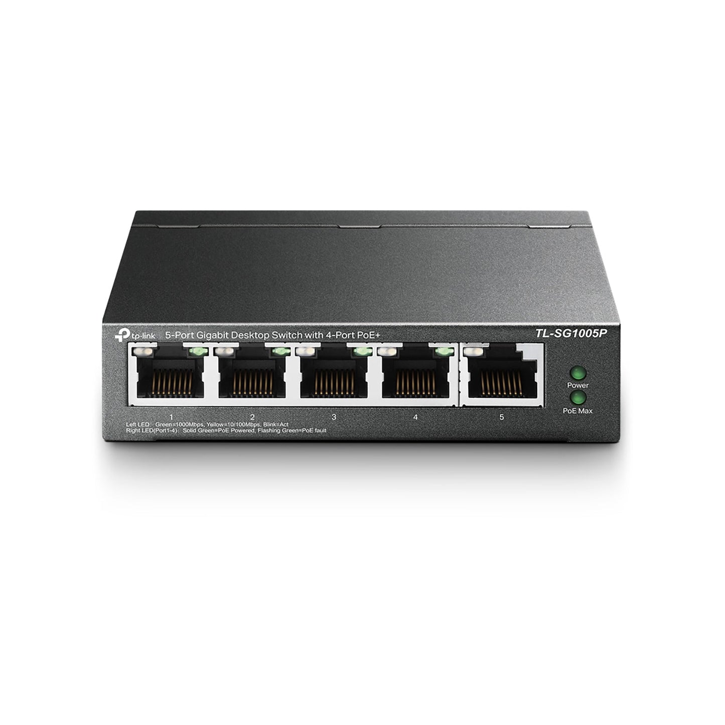  - TP-Link 5 Port Gigabit Unmanaged Desktop POE Switch - NexGen Computing