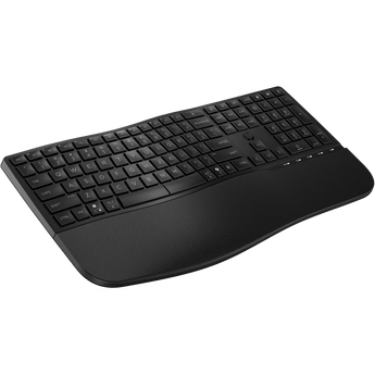 HP 685 Comfort Dual-Mode Keyboard, black, adjustable angle, wireless, for comfortable typing in office and home.