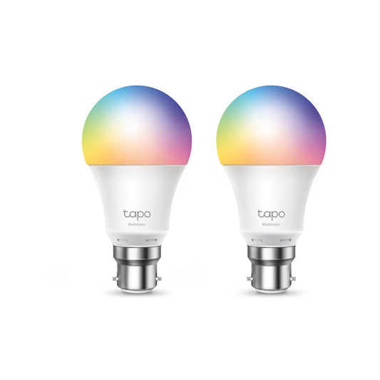  - TP-Link TAPO L530B Smart Wi-Fi Light Bulb Multicolor - 2 Pack - NexGen Computing