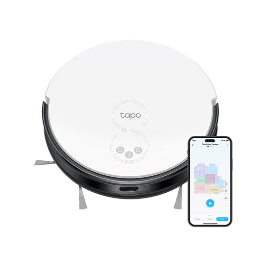  - TP-Link Tapo RV20 Mop Plus MagSlim LiDAR Navigation Robot Vacuum and Mop with Smart Auto-Empty Dock - NexGen Computing