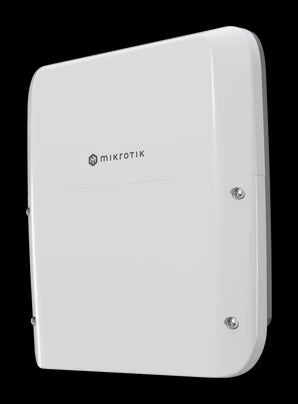 MikroTik RB5009UPr+S+OUT: Outdoor PoE router featuring 7x Gigabit Ethernet, 1x 2.5 Gigabit Ethernet ports. Rugged design for demanding environments.