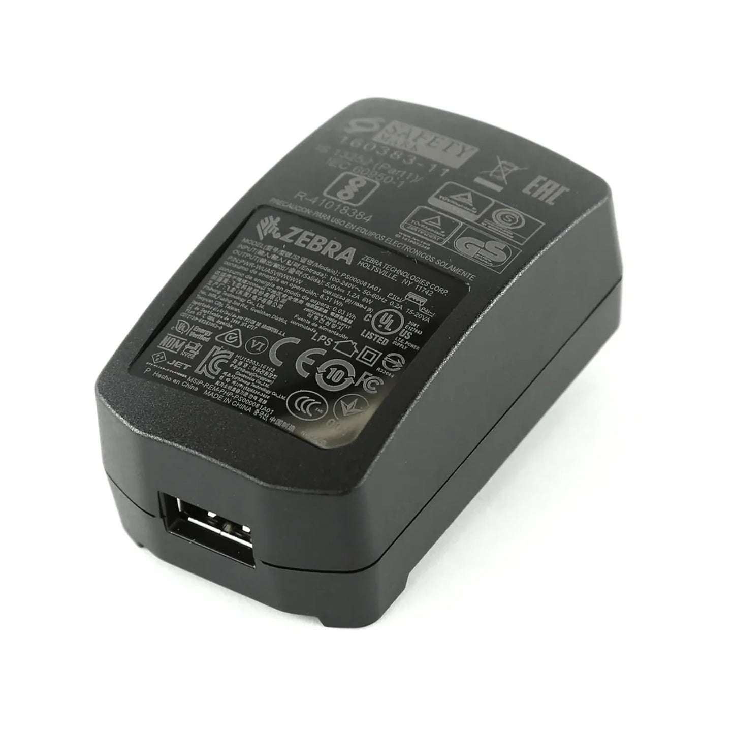  - Zebra 6W Power Wall Cube AC Adapter - NexGen Computing