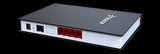 Yeastar TA410: 4-port FXO VoIP gateway connecting analog phone lines to VoIP networks. Features RJ11 ports and a LAN port.