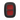 Black AJAX DoubleButton Jeweller: Wireless smart button for activating panic alarms or controlling smart home devices.