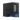 Black Ajax WallSwitch power relay. Controls 100/230V power supplies remotely for home automation and security systems. AJAX-AD-WS-B.