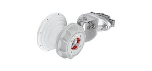 RF elements 50 degree symmetrical horn antenna GEN2, designed for high-performance wireless network coverage in the 5180-6400 MHz range.