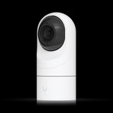 Ubiquiti UniFi Protect G5 Flex camera: a compact, white, dome-shaped 4MP IP camera designed for flexible indoor or outdoor use.