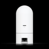 Ubiquiti UniFi Protect G5 Flex camera: a compact, white, dome-shaped 4MP IP camera designed for flexible indoor or outdoor use.