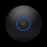 Black Ubiquiti UniFi cover compatible with U6+, U6 Lite, and nanoHD access points, providing a protective and stylish enclosure.