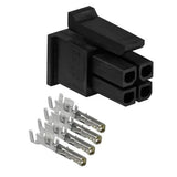 Teltonika 4-PIN Plug PR4MK04K with contact terminals for secure and robust power connections in various applications.