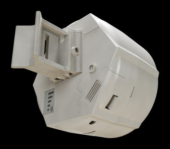 MikroTik SXT LTE6 kit: Weatherproof outdoor LTE antenna with FG621-EA card for uninterrupted mobile internet connectivity.