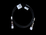 HPE Networking Instant On 10G SFP+ to SFP+ 1-meter direct attach copper cable for high-speed network connections.