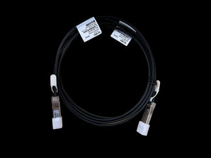 HPE Networking Instant On 10G SFP+ to SFP+ 1-meter direct attach copper cable for high-speed network connections.