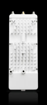 Ubiquiti airFiber 5XHD 5GHz PtP radio with dual Gigabit Ethernet ports, designed for high-performance wireless backhaul applications.