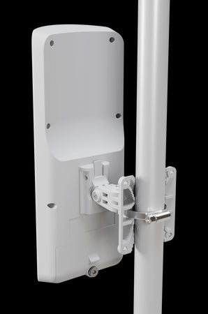 MikroTik mANTBox ax 15s WiFi 6 integrated access point with dual-band sector antenna, designed for outdoor wireless point-to-multipoint.