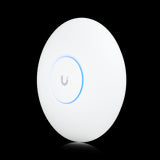 Ubiquiti UniFi WiFi 7 Pro (U7-Pro) ceiling-mounted access point. Provides high-performance, tri-band WiFi 7 connectivity for large environments.