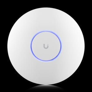 Ubiquiti UniFi WiFi 7 Pro (U7-Pro) ceiling-mounted access point. Provides high-performance, tri-band WiFi 7 connectivity for large environments.