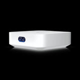 Compact Ubiquiti UniFi Express (UB-UX-EXP): WiFi 6 cloud gateway that manages UniFi devices or acts as a wireless mesh access point.
