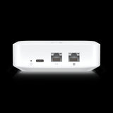 Compact Ubiquiti UniFi Express (UB-UX-EXP): WiFi 6 cloud gateway that manages UniFi devices or acts as a wireless mesh access point.
