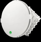 Siklu E-Band 80GHz PTP link with 2ft external antenna, enabling high-speed wireless communication for up to 14km.