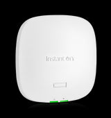 HPE Networking Instant On WiFi 6E AP32: A compact, indoor wireless access point with tri-band support for enhanced connectivity.
