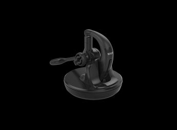 Snom A150 wireless DECT headset; over-the-ear style, providing clear audio and passive noise cancellation for office use.