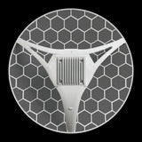 MikroTik LHGG LTE CAT 6 outdoor CPE unit mounted on a pole, providing long-range wireless internet access.