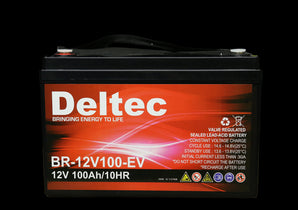 Deltec AMG 12V 100Ah Lead Acid  Battery | DT-12-100EV