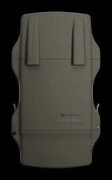 MikroTik NetMetal ax WiFi 6 ODU (MT-RBL23UGSR-5HAXD2HAXD-NM) featuring dual RP-SMA connectors for flexible antenna options and 2.5G SFP port.