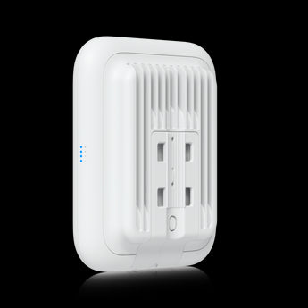 Ubiquiti UniFi U7-Outdoor Access Point: All-weather WiFi 7 AP with directional super antenna, designed for outdoor use with versatile mounting.