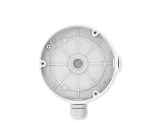 Milesight A75 Junction Box: a weatherproof enclosure for organizing and protecting camera cable connections in outdoor surveillance setups.