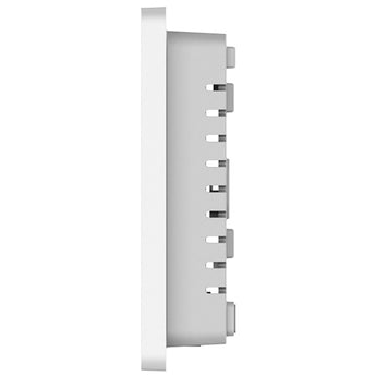 Grandstream GWN7603 in-wall WiFi 5 access point with 4 Gigabit ports, two with PSE/PoE. White, rectangular design for indoor use.