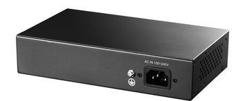 Cudy GS1016 16-Port Gigabit switch in a rack-mountable metal housing, providing fast and efficient network connectivity. Fanless design.