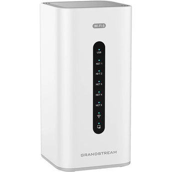 Grandstream GCC6010W: Unified Communications IP-PBX and networking system with integrated WiFi 6, firewall, router, and switch.