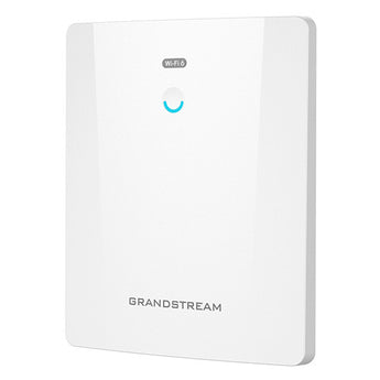 Grandstream GWN7664ELR outdoor WiFi 6 access point. Long range, rugged design for large-scale, high-density wireless networks.