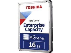 Uniview UNV 16TB Toshiba Surveillance HDD (MG08ACA16TE). A high-capacity internal hard drive for reliable video recording and storage.