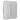 White AJAX Security SoloButton Dimmer (AJAX-SB-DIM-W) for adjusting light brightness, part of the Ajax LightSwitch system.