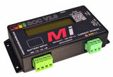 Micro Instruments SOC Monitor (MI-SOC-ETH) with Ethernet attachment. Displays battery state of charge for reliable network operations.