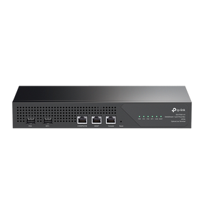 TP-Link DS-P7001-01, a compact 1-port GPON OLT, pizza-box style, offering reliable fiber optic network connectivity for small networks.