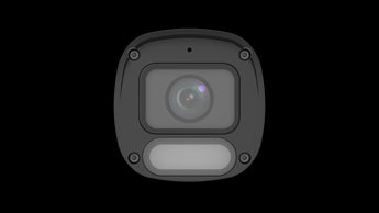 Uniview UNV 2MP ColorHunter bullet IP camera with a 2.8mm lens, providing full-color, 24/7 surveillance. Fixed lens.