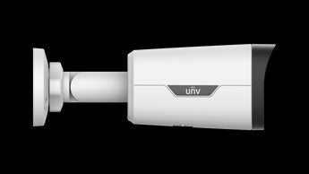 Uniview UNV 2MP ColorHunter bullet IP camera with a 2.8mm lens, providing full-color, 24/7 surveillance. Fixed lens.