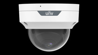 Uniview UNV 2MP ColorHunter fixed dome IP camera with 4mm lens providing color night vision for reliable surveillance.