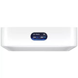 Compact Ubiquiti UniFi Express (UB-UX-EXP): WiFi 6 cloud gateway that manages UniFi devices or acts as a wireless mesh access point.