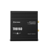 Teltonika TRB160: Industrial 4G LTE CAT6 IoT Gateway with rugged enclosure and multiple ports for reliable IoT connectivity.
