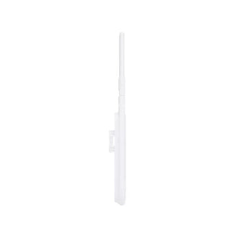 Ubiquiti UniFi AC Mesh (UAP-AC-M) access point. Compact, white, and designed for both indoor and outdoor WiFi coverage. Dual-band support.