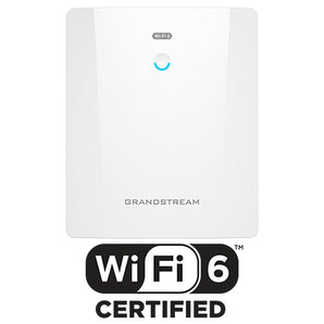 Grandstream GWN7664ELR outdoor WiFi 6 access point. Long range, rugged design for large-scale, high-density wireless networks.