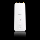 Ubiquiti UISP airMAX Rocket Prism 2AC 2GHz radio with included POE injector, designed for high-performance wireless networks.