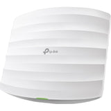 TP-Link EAP225 AC1350 ceiling mount access point providing fast, reliable wireless network coverage with MU-MIMO technology and PoE support.