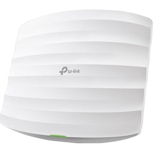 TP-Link EAP225 AC1350 ceiling mount access point providing fast, reliable wireless network coverage with MU-MIMO technology and PoE support.